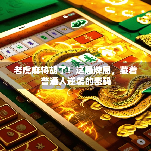 老虎麻将胡了！这局牌局，藏着普通人逆袭的密码