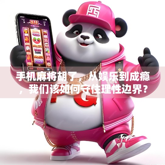 手机麻将胡了，从娱乐到成瘾，我们该如何守住理性边界？
