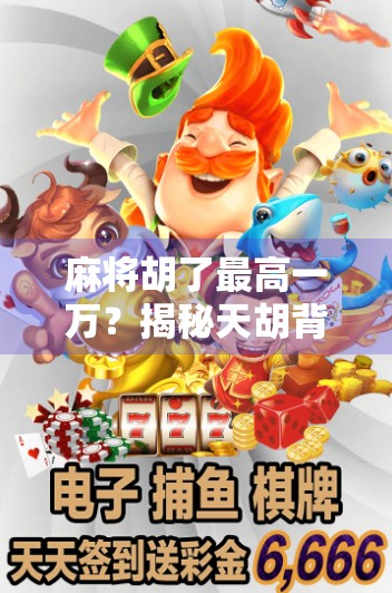 麻将胡了最高一万？揭秘天胡背后的玄机与现实